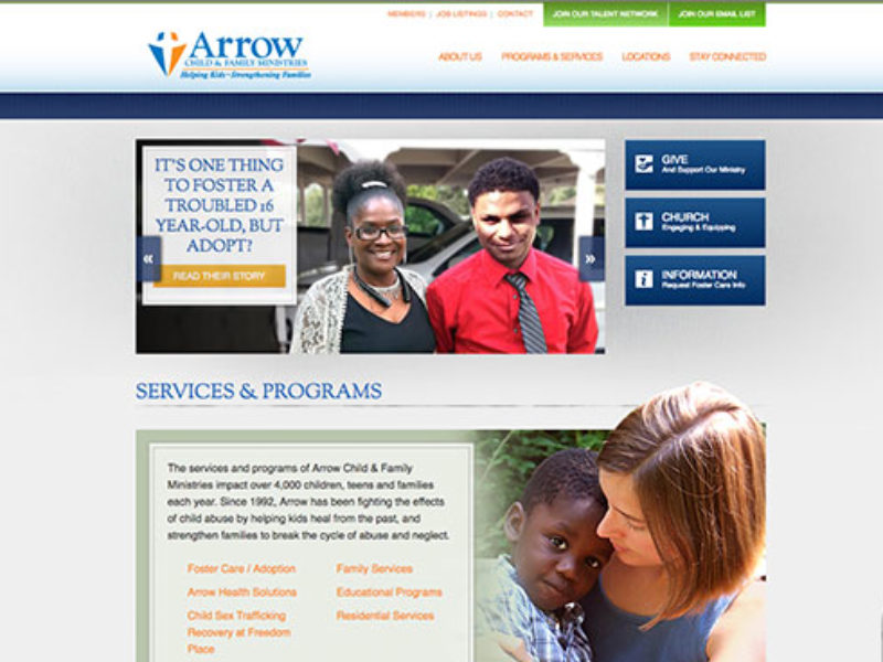 Portfolio - Arrow Child & Family Ministries