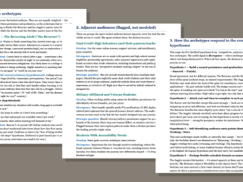 Documentation - User Modeling
